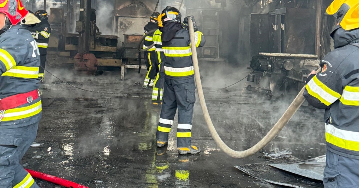 Építőanyag-raktárban keletkezett tűz Székelykeresztúron, eloltották